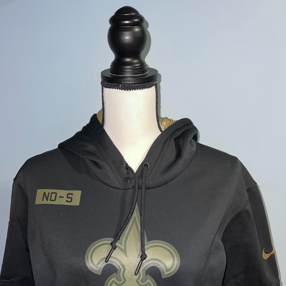 Nfl- New Orlean Saints hooded sweatshirt - Picture 2 of 6